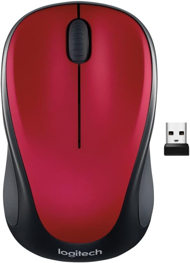 910-001326 - Logitech M505 Wireless Mouse (Red)
