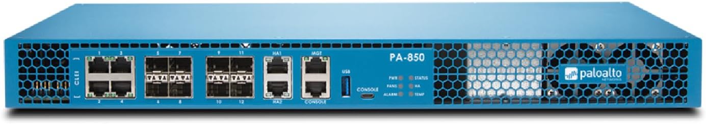Palo Alto PA-850 Next-Generation Firewall for Enterprise Security