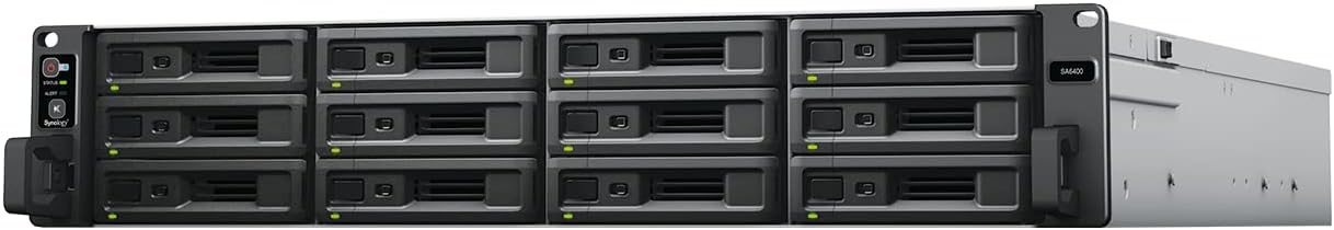 FS6400 - Synology FlashStation FS6400 24-bay 2U Rackmount Server (Blazingly-fast all-flash server aiming for I/O-intensive applications)