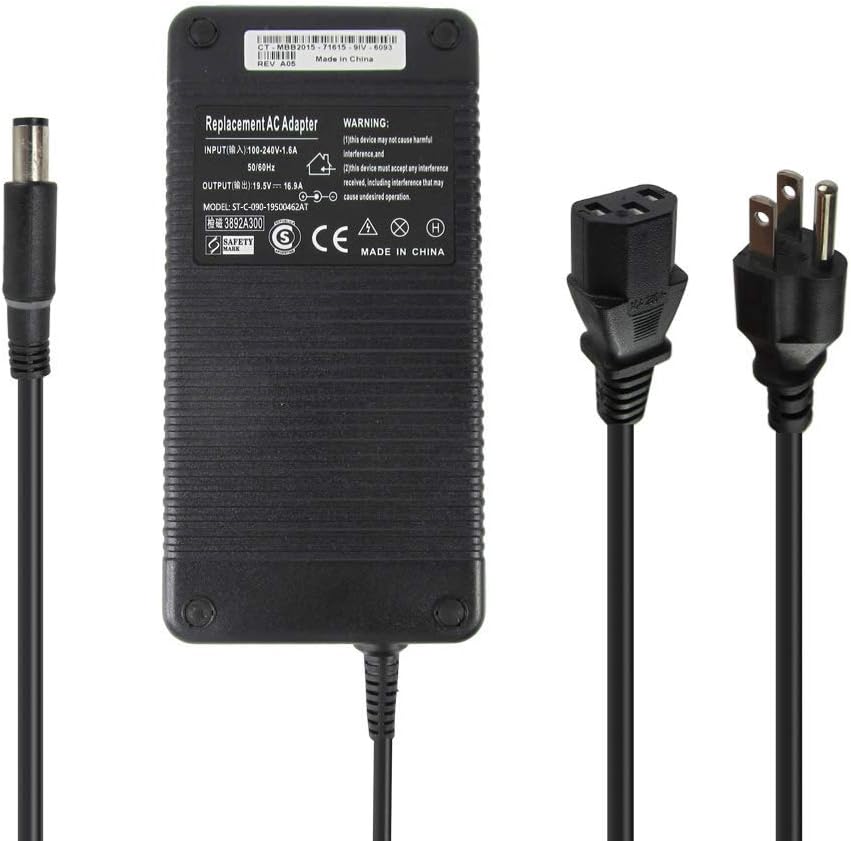 XM3C3 - Dell 330-Watts 19.5V Power Adapter for Inspiron 11 3164