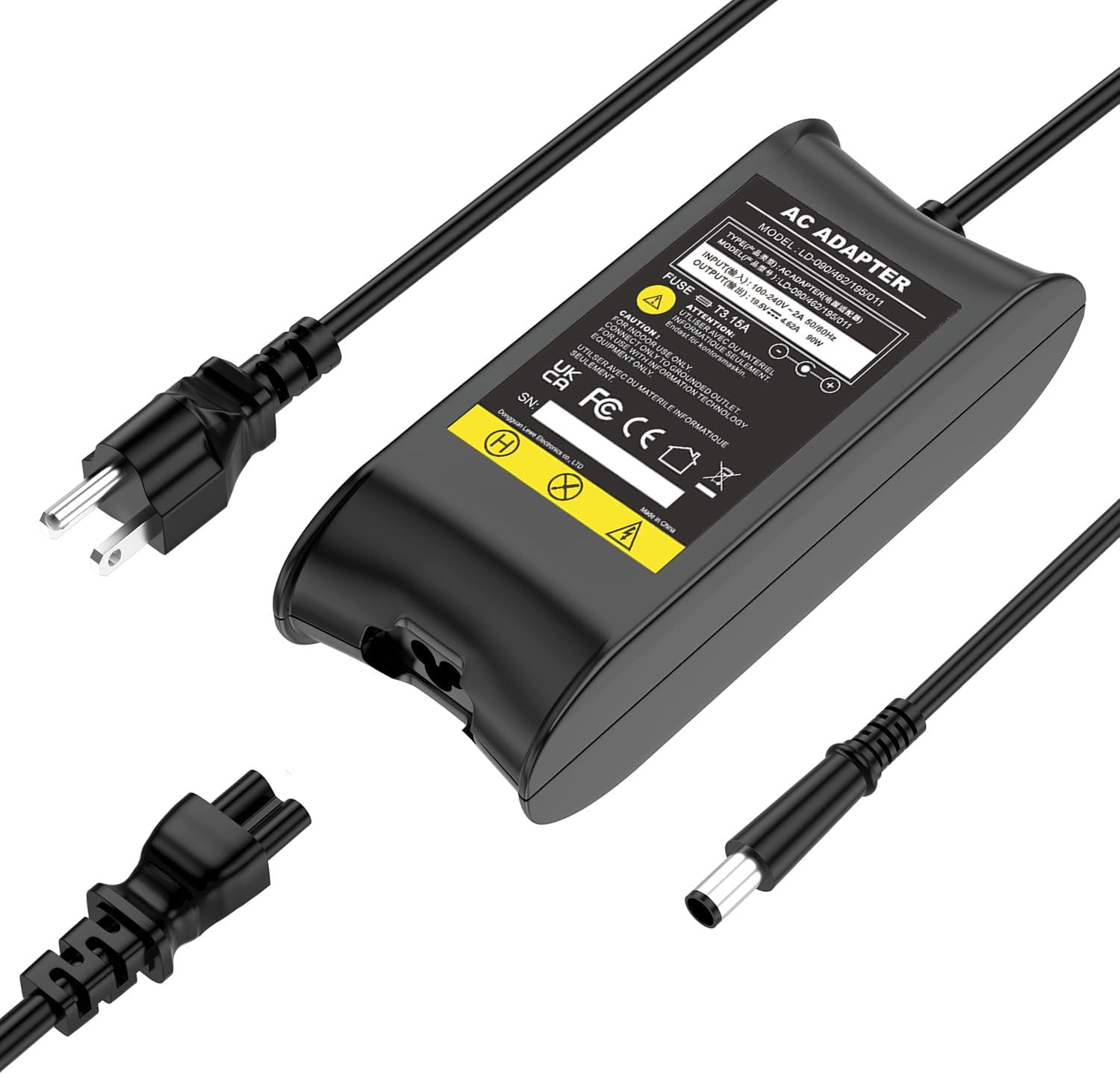 DA90PS0-00 - Dell 90-Watts 19.5V 4.62A Power Adapter for E-Series