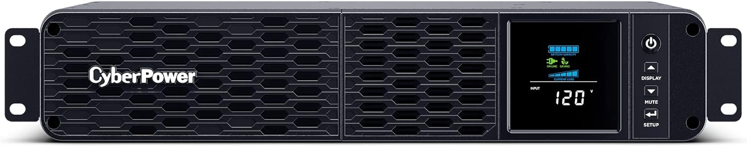 CyberPower PR1500RTXL2U 2U Rack-Mount 1500VA Smart App Sinewave UPS