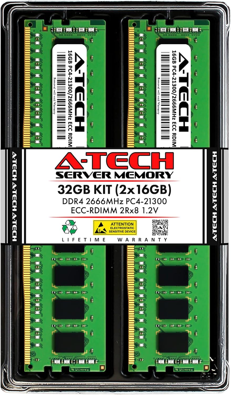 A7546778: Dell 16GB DDR4 ECC Registered DIMM