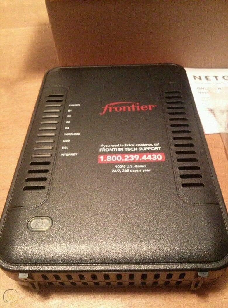 D2200D-1FRNAS - Netgear ADSL2+ Modem Router WiFi Frontier Verizon