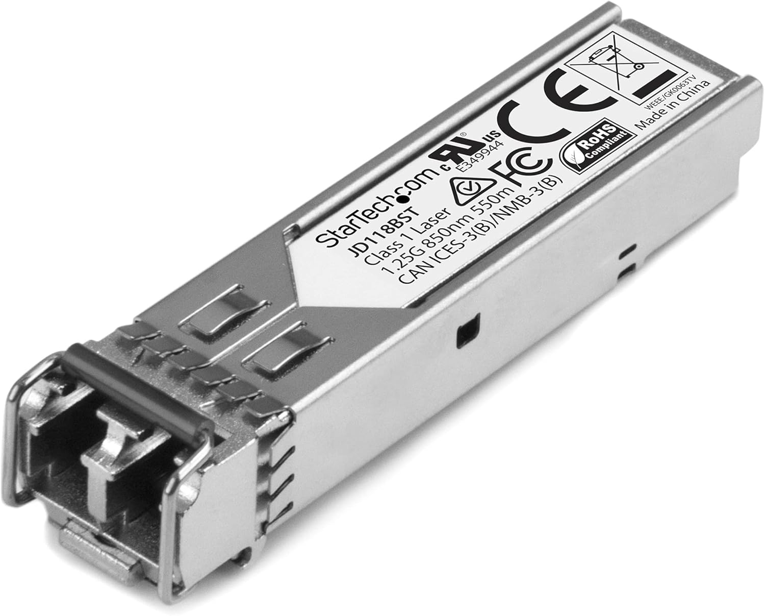 HPE HP JD118B 10GBASE-SR SFP+ Transceiver Module for Short-Range Fiber