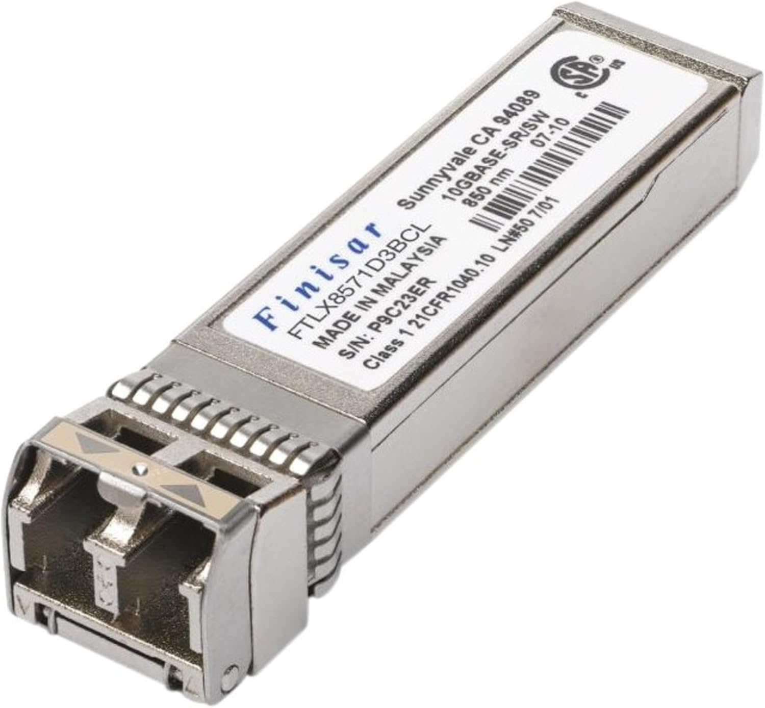FTLF8536P4BCL Finisar 10G SFP+ Transceiver Module for High-Speed Data Communication