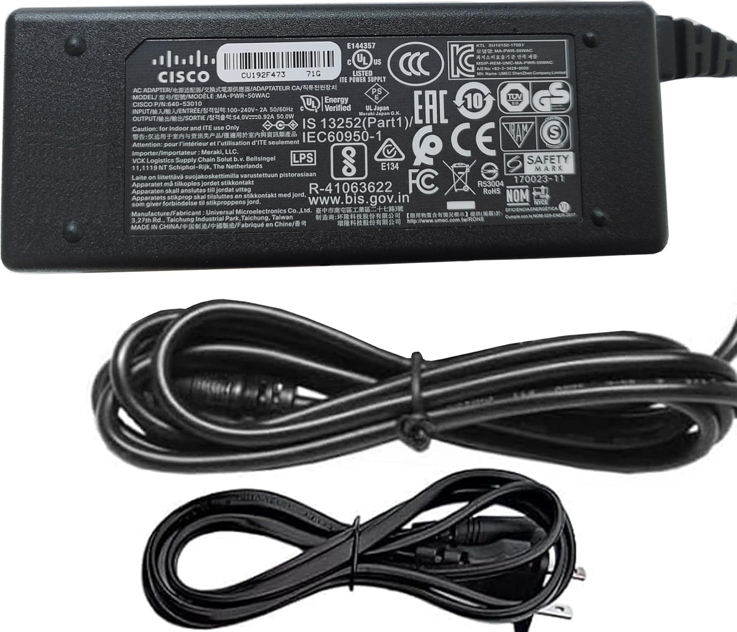 MA-PWR-1100WAC | Cisco Power Supply | Meraki MS390