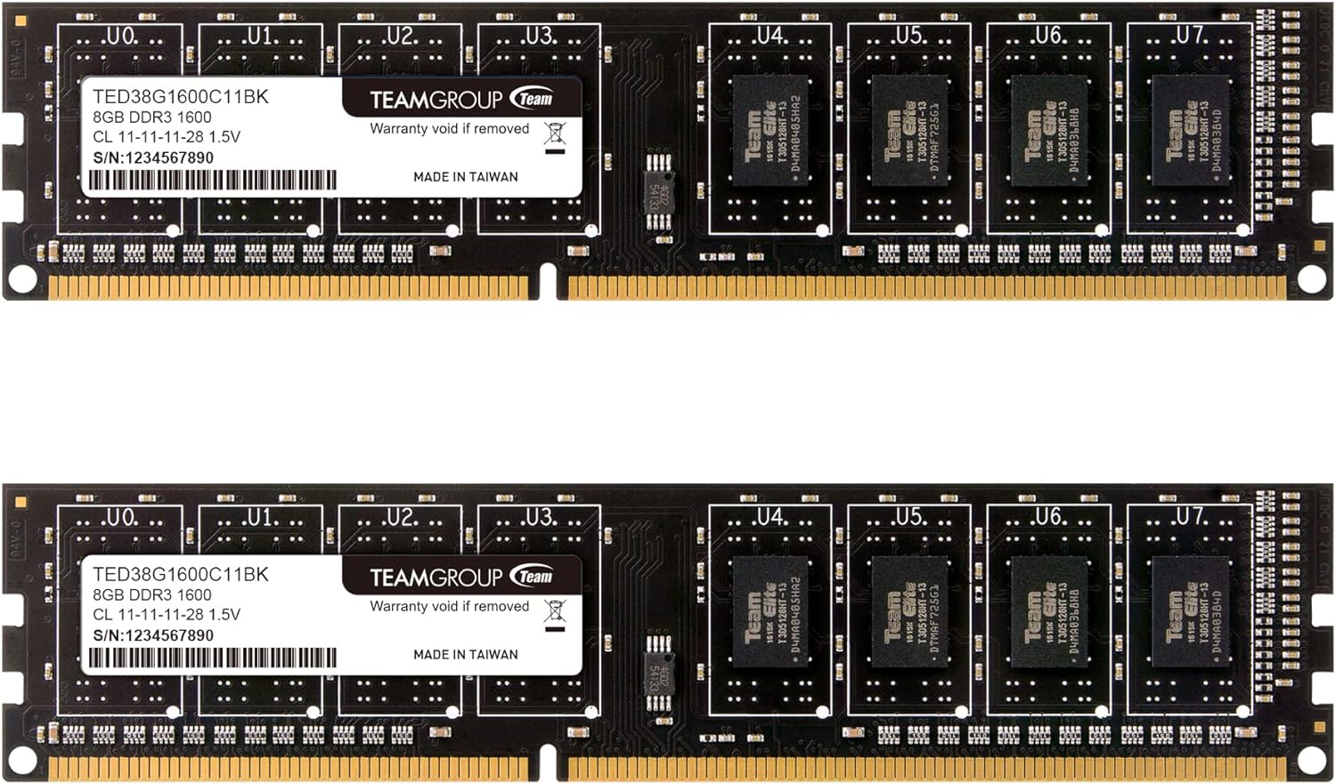 MD6144KD3-1600-X9 - PNY 6GB Kit (3x2GB) DDR3-1600MHz PC3-12800 Non-ECC Unbuffered CL11 240-Pin UDIMM 1.5V Single Rank Memory Module