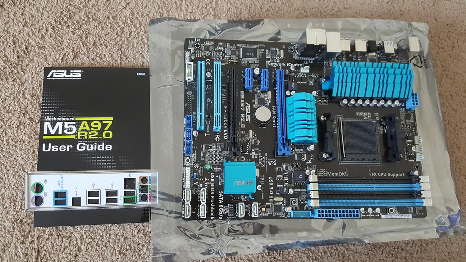 M5A97 R2.0 - Asus Socket AM3+ AMD 970 Chipset ATX System Board