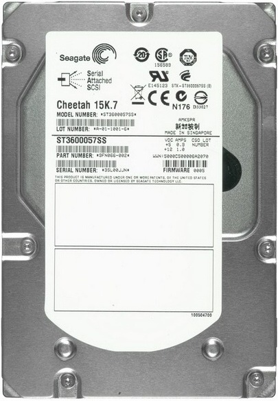 Seagate ST3600057SS – 600GB 15K SAS 3.5" Enterprise Hard Drive