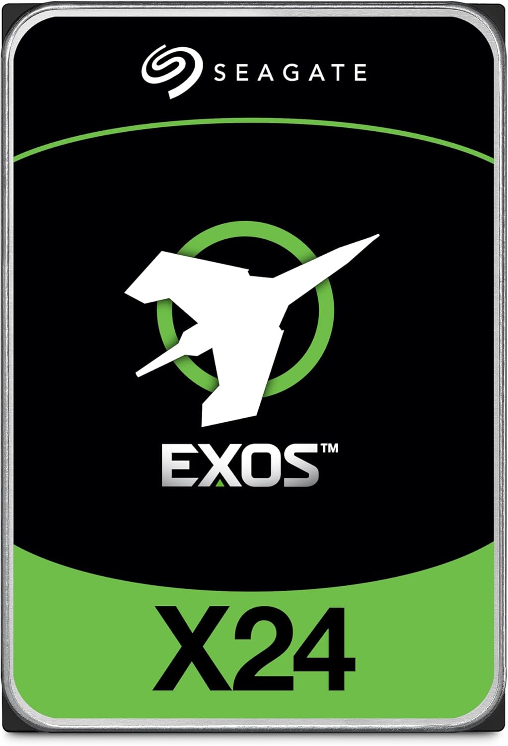 Exos X24 High-Capacity 24TB Enterprise Hard Drive for Data Storage