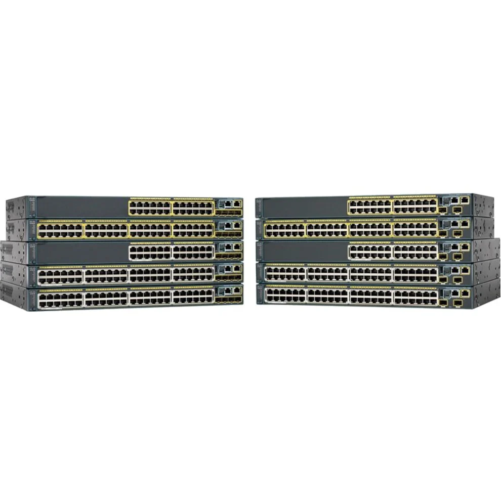 Cisco WS-C2960S-24PS-L 24-Port Switch with PoE and Advanced Security Features