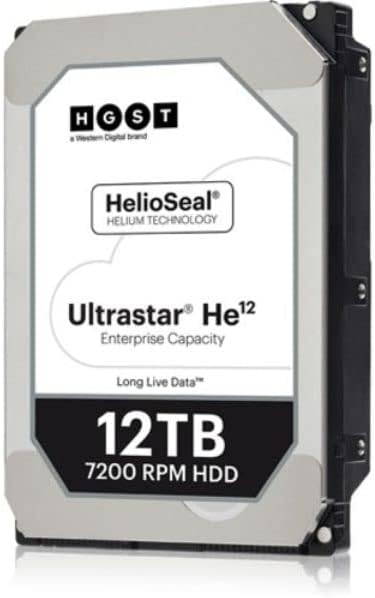 HUH721212AL5204 - HGST 12TB 7200RPM SAS 12Gb/s 3.5-in Hard Drive