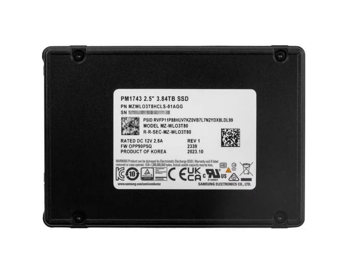 PM1743 High-Performance SSD for Advanced Data Storage Solutions