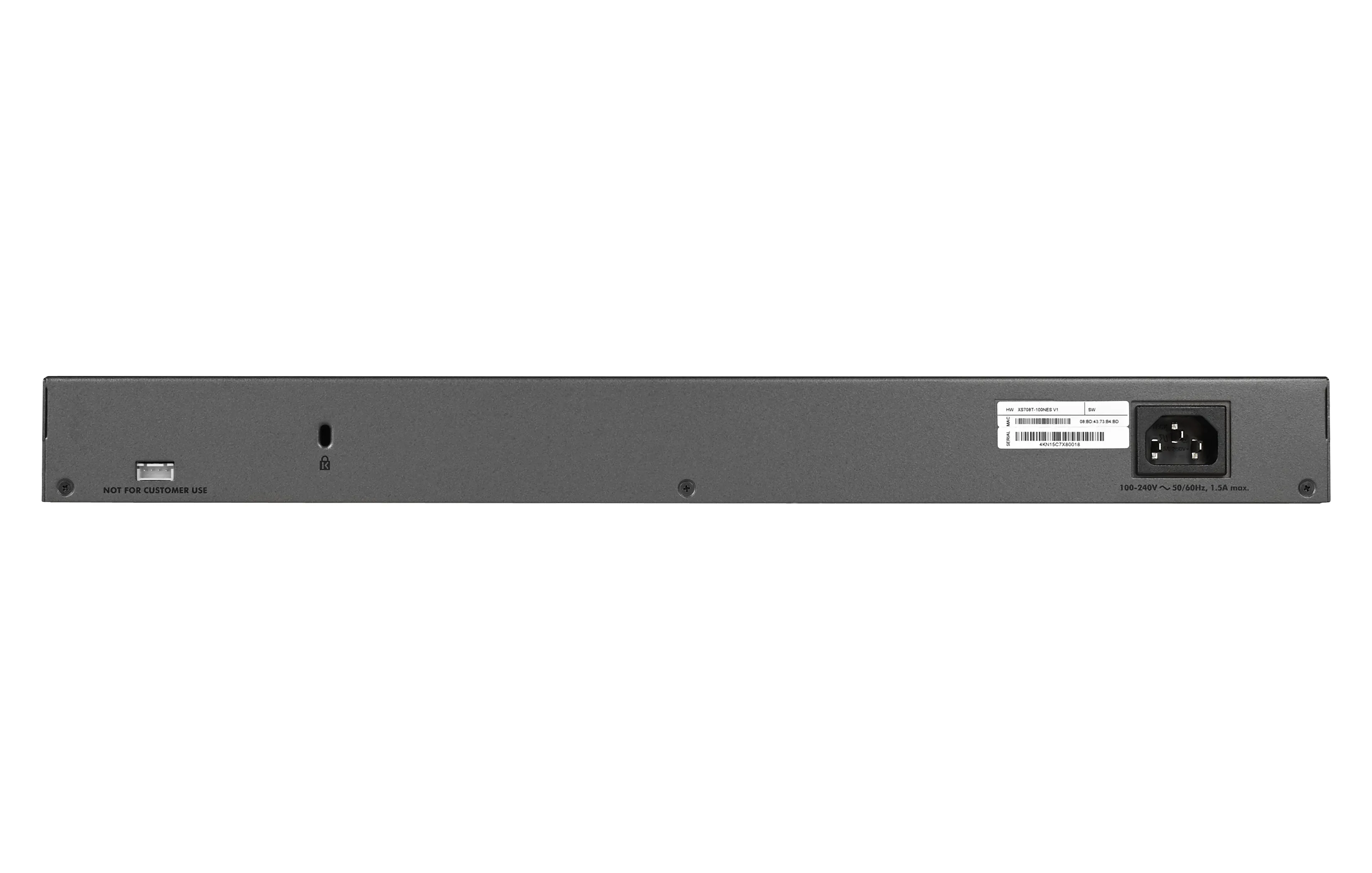 XS708T-100NES - Netgear Prosafe XS708T 8 x SFP+ Ports 10GBase-T + 2 x Copper/SFP+ Combo Port Layer 2 Managed Rack-mountable Gigabit Ethernet Network Switch