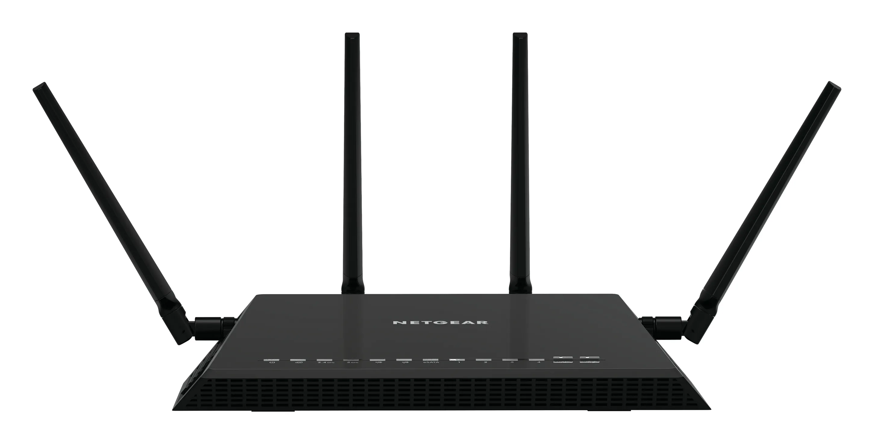 R7800-100NAS - Netgear Nighthawk R7800 4 x Ports 1000Base-T LAN + 1 x Port RJ-45 WAN 2.53Gb/s IEEE 802.11a/n/ac 5.0GHz Smart WiFi Router