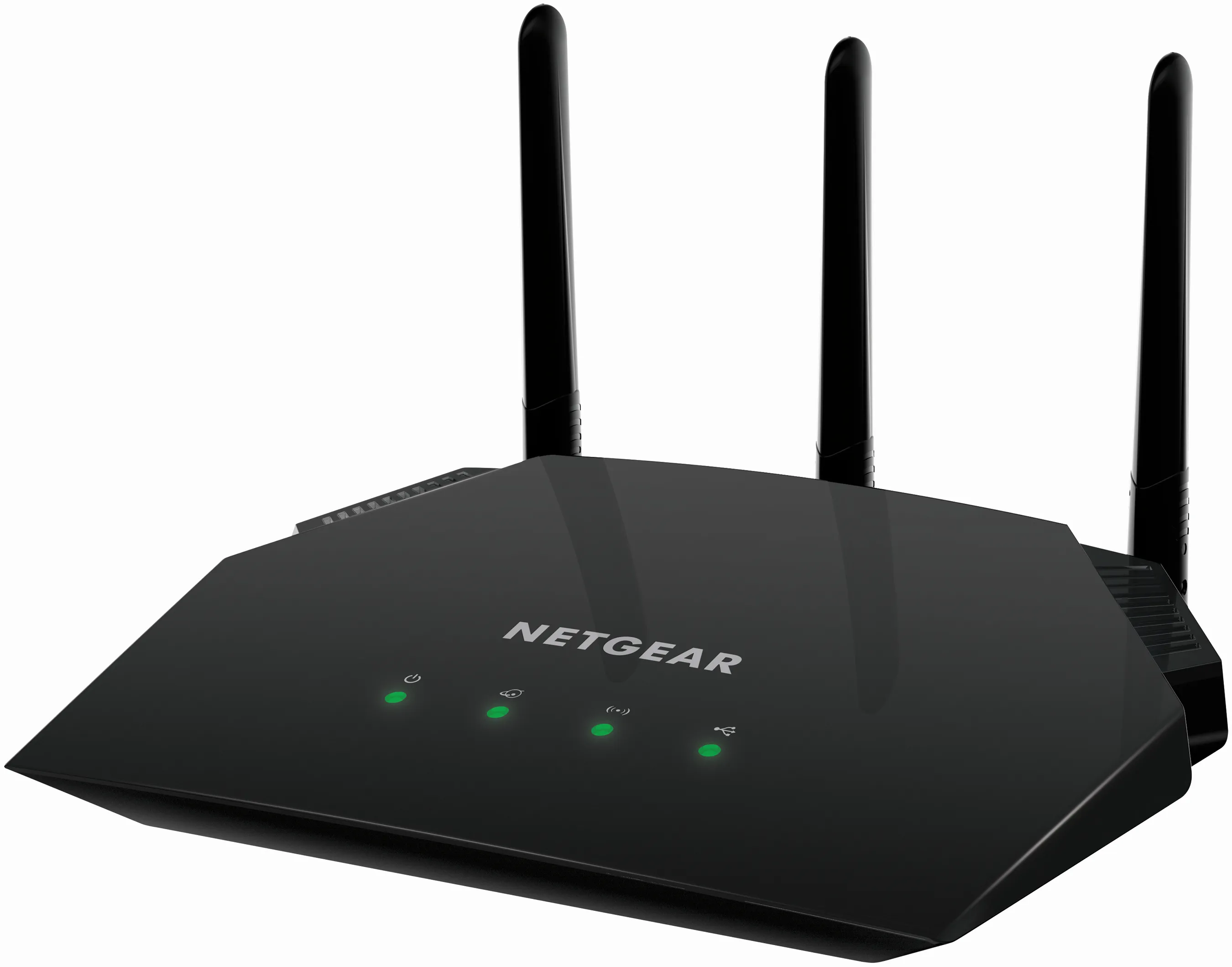 R6350-100NAS - Netgear R6350 1.75Gb/s IEEE 802.11 b/g/n/a/ac 2.4/5GHz 4 x Ports 1000Base-T LAN + 1 x Port RJ-45 WAN Smart WiFi Router