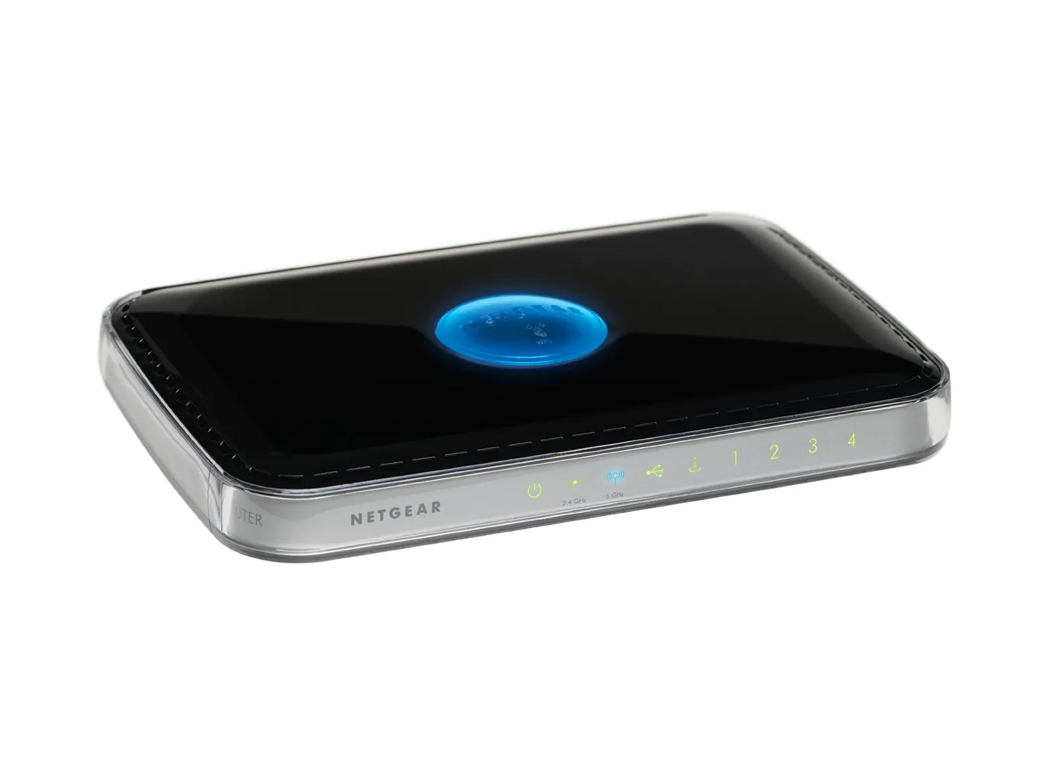 WNDR3400v3 - Netgear WNDR3400 v3 4 x Ports 10/100Base-T LAN + 1 x Port 10/100Base-T WAN 600Mb/s IEEE 802.11a/n 5.0GHz Dual Band Wireless Router