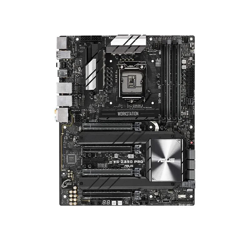 90SW00L0-M0EAY0 - Asus WS Z390 PRO Socket LGA1151 Intel Z390 Chipset ATX System Board (Motherboard) Supports Core i7/i5/i3/Pentium/Celeron DDR4 4x DIMM