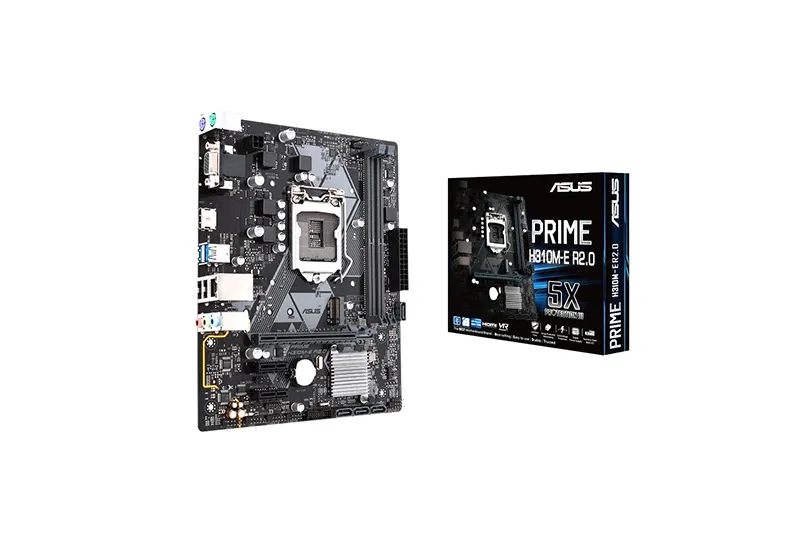 PRIME-H310M-E-R2.0 - Asus Prime H310M-E R2.0 Desktop Motherboard Intel H310 Chipset Socket H4 LGA-1151