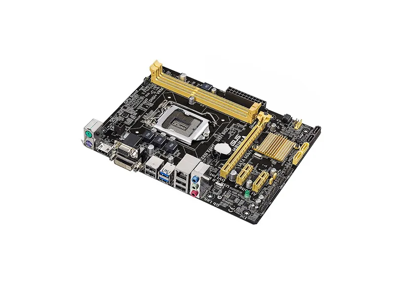 H87M-E - Asus Socket LGA1150 Intel H87 Chipset Micro-ATX System Board (Motherboard) Supports Core i7 / i5 / i3 / Pentium / Celeron Series DDR3 4x DIMM