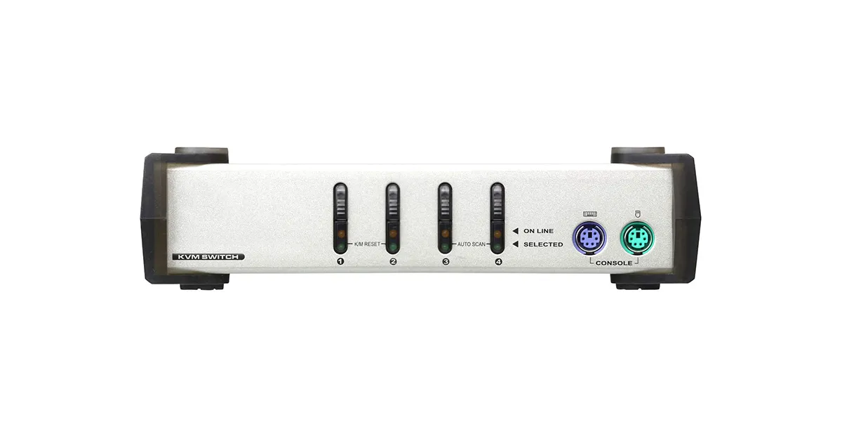 F1DN108KVM-UN-4 - Belkin 8 x Ports Universal 2nd Gen Secure KVM Switch