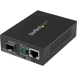 StarTech MCM1110SFP 10/100/1000 Mbps Media Converter with SFP Slot