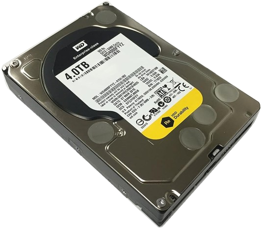 WD4000FYYZ-01UL1B1 - Western Digital RE 4TB 7200RPM SATA 6Gb/s 64MB Cache (512n) (RoHS) 3.5-Inch Hard Drive
