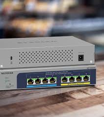 MS108EUP - Netgear MS108EUP 4 x RJ-45 Ports PoE++ Multi-Gigabit 2.5GBase-T + 4 x RJ-45 Ports PoE+ Layer 3 Managed Rack-mountable Gigabit Ethernet Switch