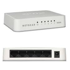 GS205-100PAS - Netgear 200 Series GS205 5 x RJ-45 Ports 10/100/1000Base-T Layer 2 Unmanaged Gigabit Ethernet Network Switch