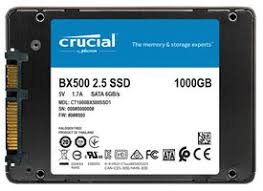 CT1000BX500SSD1 Crucial 1TB BX500 SSD for Storage