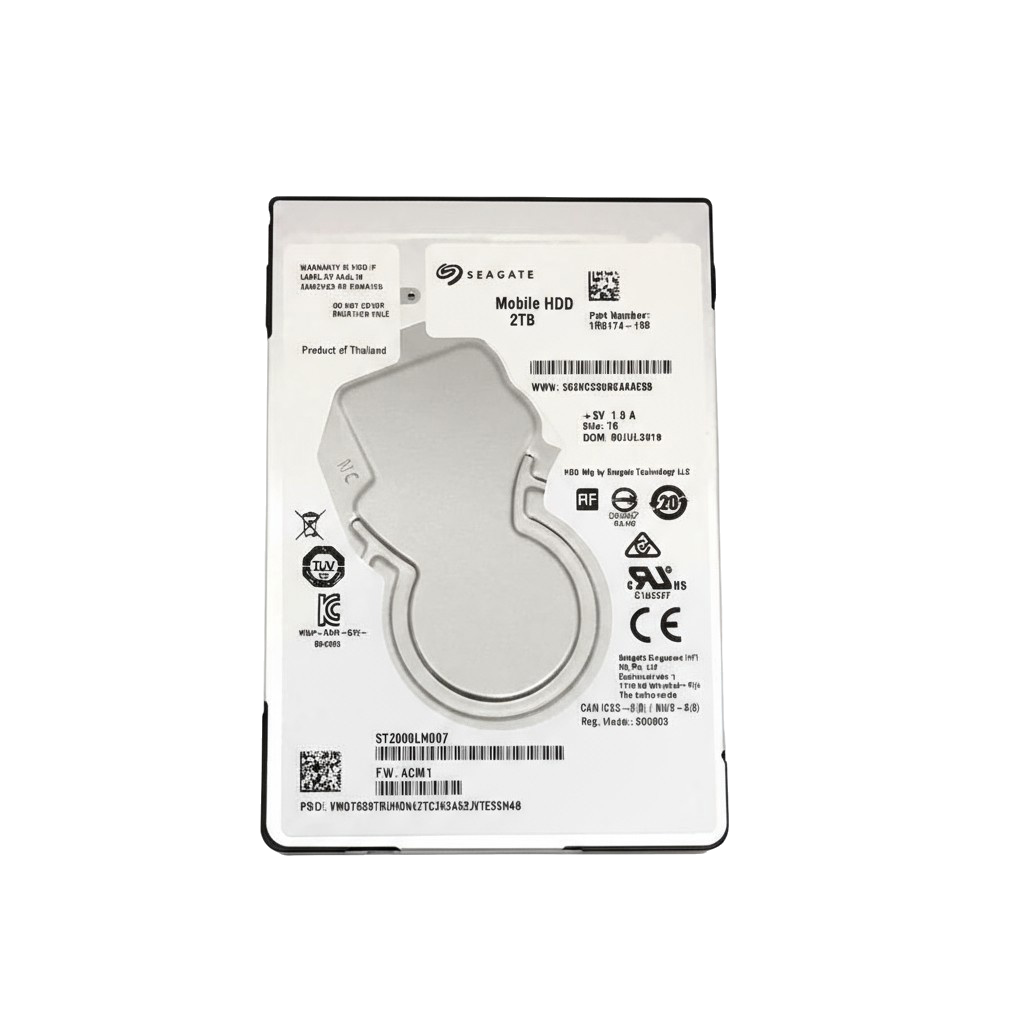 Seagate ST2000LM007-1R8174: 2TB 5400 RPM Laptop HDD Details