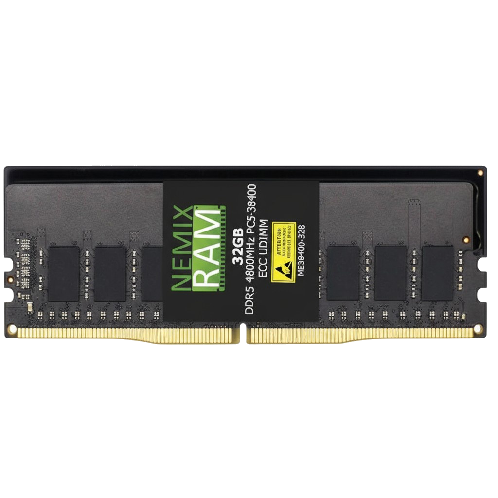 MTC20C2085S1EC48BA1R - Micron 32GB PC5-38400 ECC UDIMM Memory