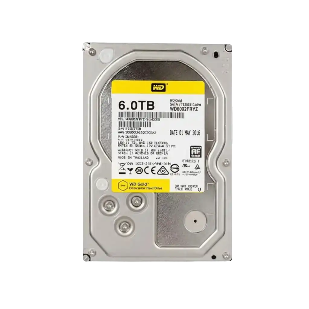 Western Digital WD6002FRYZ 6TB SATA Hard Drive