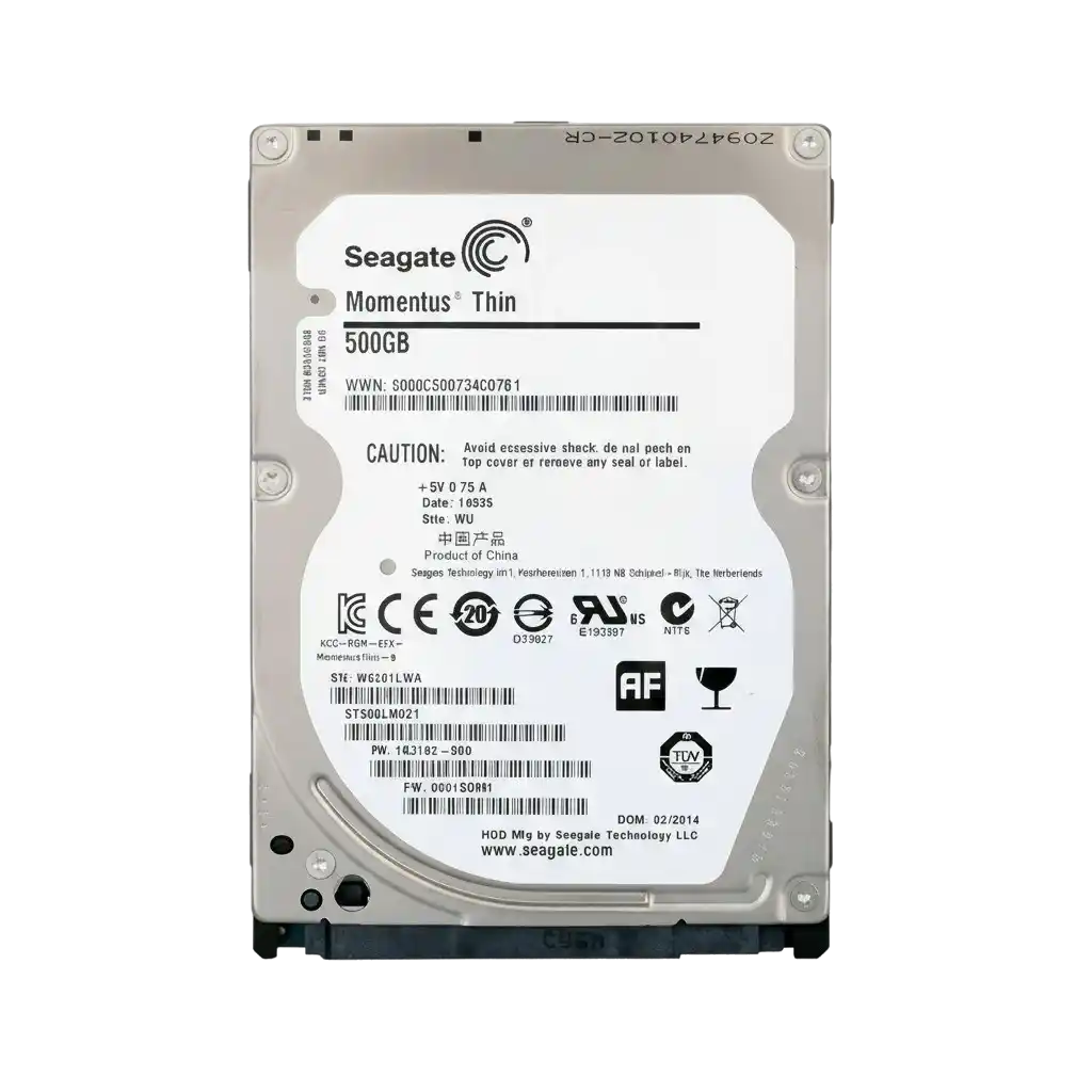 ST500LM021 - Seagate Laptop Thin 500GB 7200RPM SATA 6Gb/s 32MB Cache (512) 2.5-Inch Hard Drive