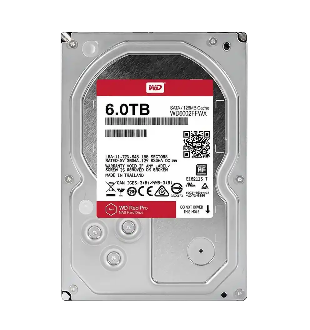 Western Digital WD 6002FFWX 6TB SATA Hard Drive