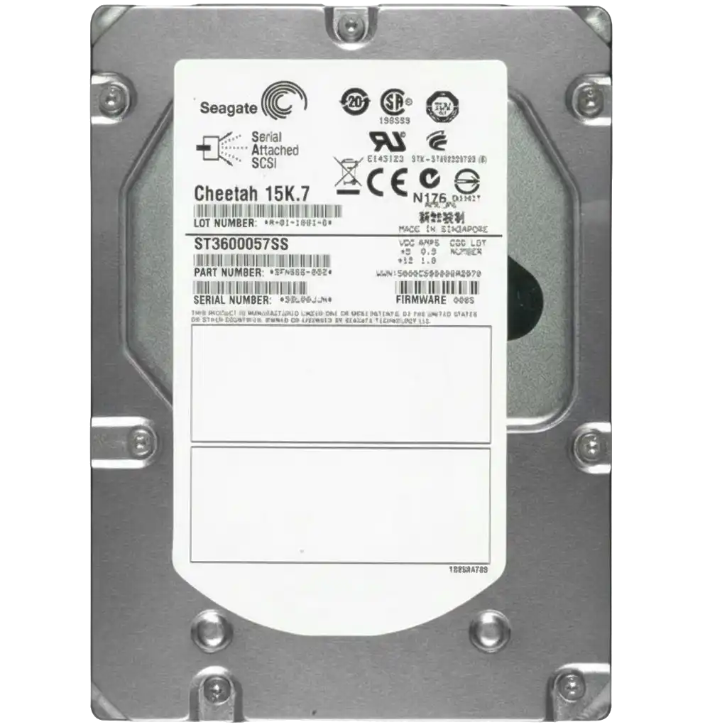 Seagate ST3600057SS – 600GB 15K SAS 3.5" Enterprise Hard Drive
