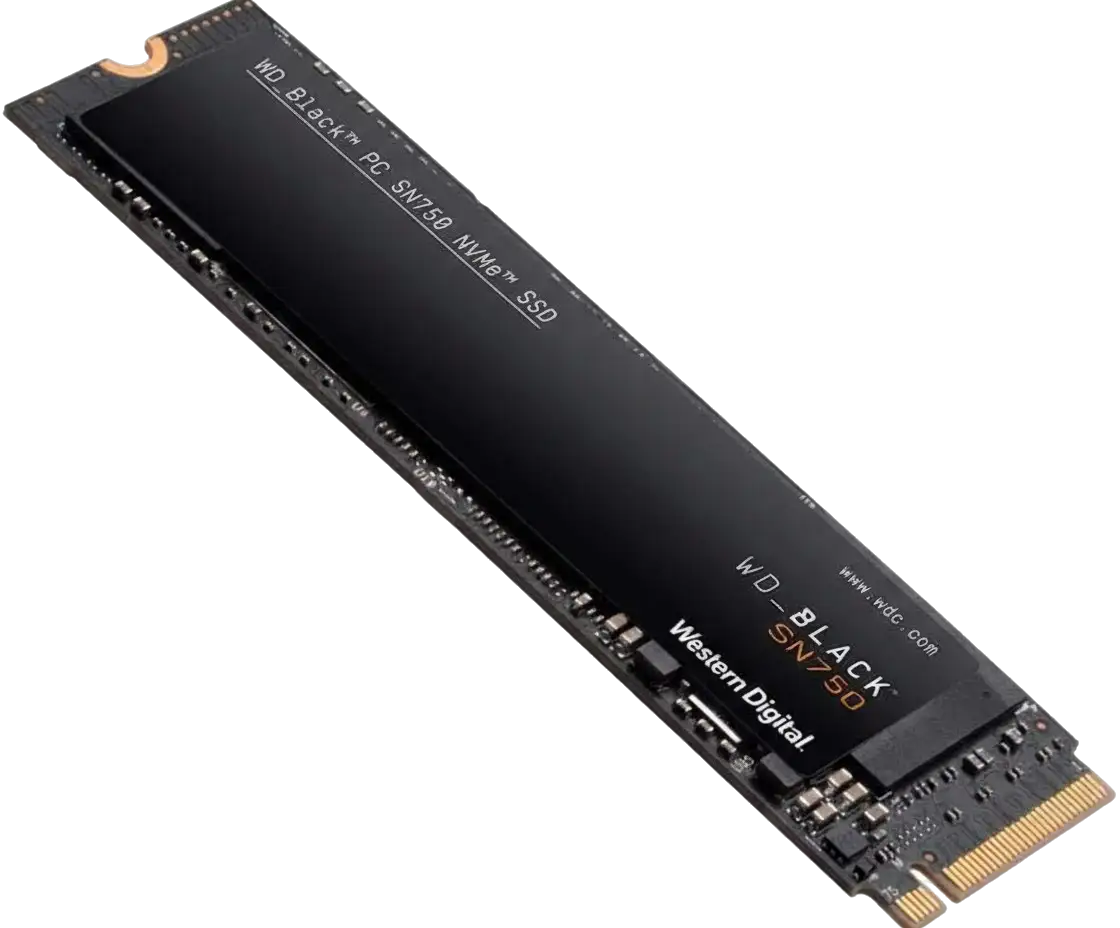 Western Digital Black SN750 WDS500G3X0C 500GB M.2 QLC PCIe Solid State Drive w/o Heatsink