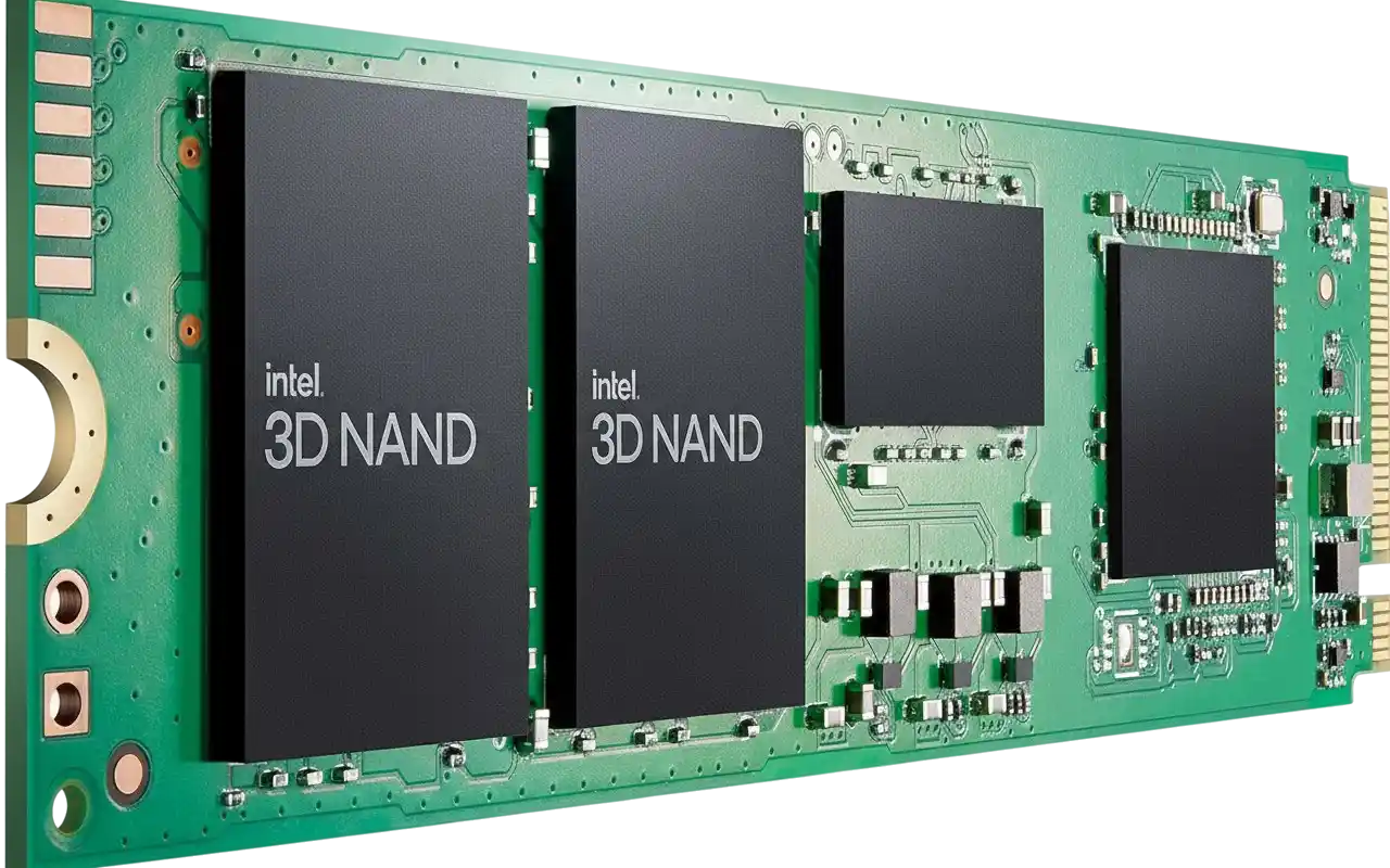 SSDPELKX010T8 - Intel 1TB TLC PCIe 3.1 x4 M.2 22110 SSD