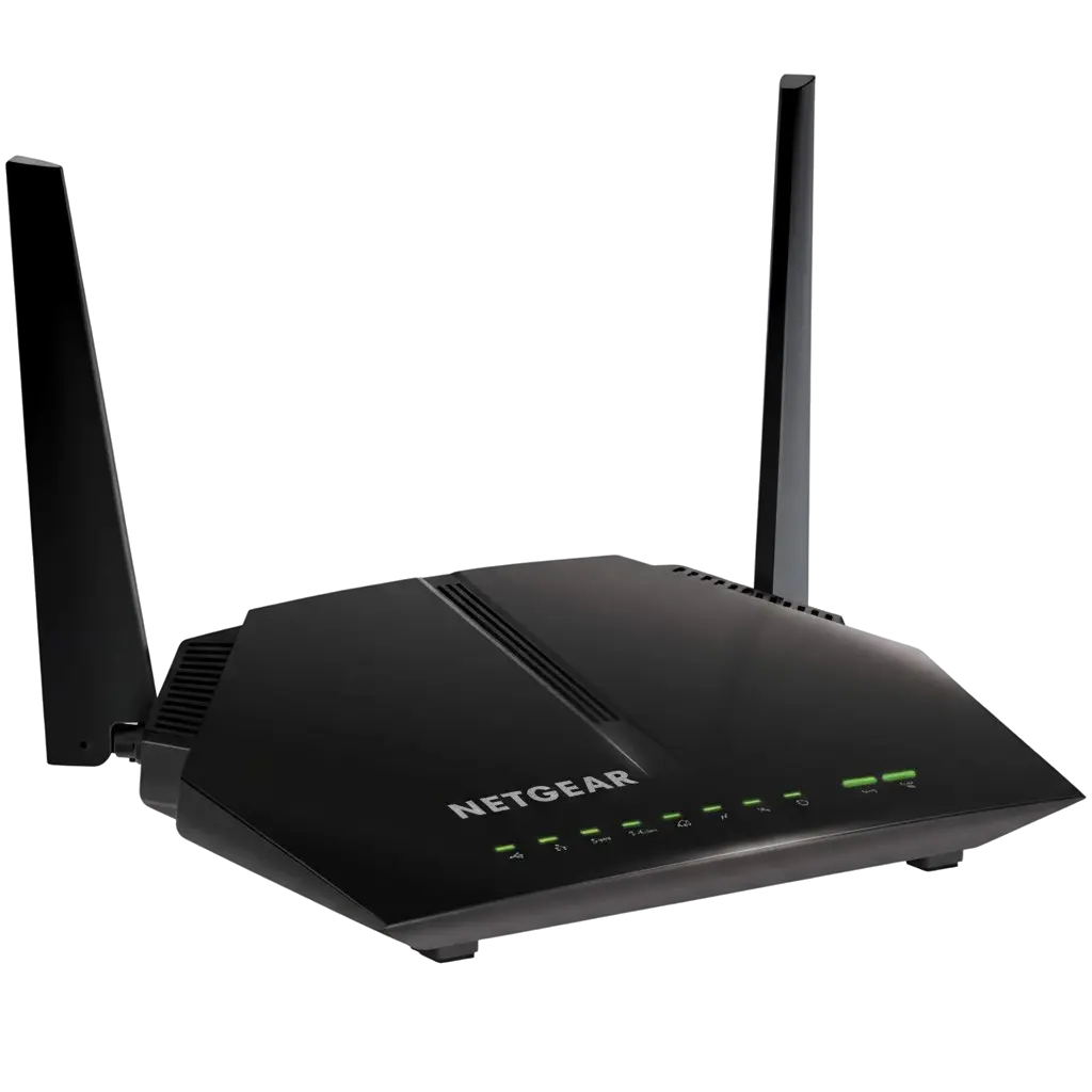 C6220 - Netgear C6220 2 x Ports 1000Base-T LAN 1.2Gb/s IEEE 802.11a/n/ac 5GHz Modem Router