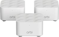 RBK13-100NAS - Netgear Orbi Whole Home RBK13 1 x Port 1000Base-T LAN + 1 x Port RJ-45 WAN 1.2Gb/s IEEE 802.11a/b/g/n/ac 5GHz Router + 2x Satellite