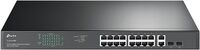 0X1018 - Dell Networking X1018 16 x Ports PoE+ 10/100/1000Base-T + 2 x SFP Ports Layer 2 Managed 1U Rack-mountable Gigabit Ethernet Switch