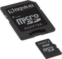 KW-C012G-2VAQ - Kingston 2GB micro SD Memory Card