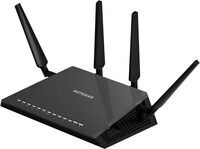 R7800-100PES - Netgear Nighthawk R7800 4 x Ports 1000Base-T LAN + 1 x Port RJ-45 WAN 2.53Gb/s IEEE 802.11a/n/ac 5.0GHz Smart WiFi Router