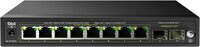 GS108V4-0PSU - NETGEAR ProSafe 8 x Ports 10/100/1000Base-T Unmanaged Rack-mountable Gigabit Ethernet Smart Network Switch