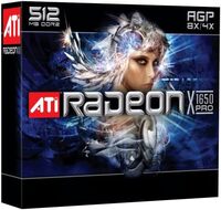 100-437808 - ATI Technologies ATI Radeon X1650 PRO 512MB 128-Bit GDDR2 PCI Express x16 CrossFireX Support Video Graphics Card