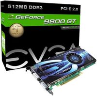 512-P3-N875-RX - EVGA NVIDIA GeForce 9800 GTX KO 512MB 256-Bit GDDR3 PCI Express 2.0 Video Graphics Card