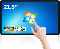 730724-001 - HP V221 21.5-inch 1920 x 1080 TFT Active Matrix DVI-D/VGA LED Monitor