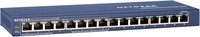 FS116P - Netgear FS116P 8 x RJ-45 Ports PoE 10/100Base-TX + 8 x RJ-45 Ports Layer 2 Unmanaged Fast Ethernet Network Switch