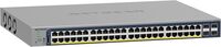 GS752TP-200NAS - Netgear Prosafe GS752TP 40 x RJ-45 Ports PoE 10/100/1000Base-T + 8 x RJ-45 Ports PoE+ + 4 x SFP Ports Layer 3 Managed Gigabit Ethernet Network Switch